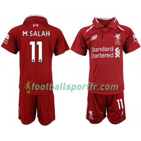 Tenue Liverpool M.SALAH 11 Enfant Domicile 2018-2019 Maillot de Foot
